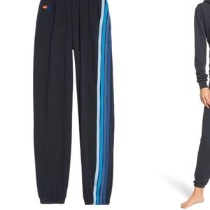 Aviator nation women’s 5 stripe size m